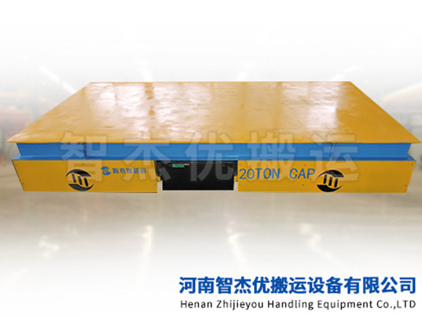 无轨转向电动平车实拍