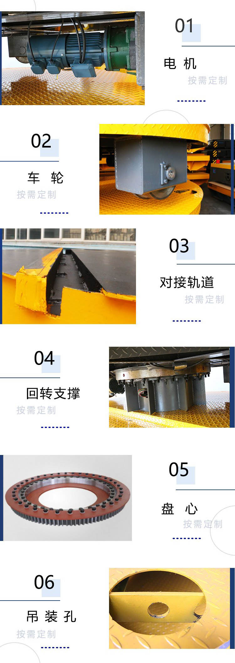 20吨电动转盘特点