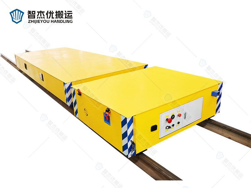 电动轨道牵引车+无动力拖车车组